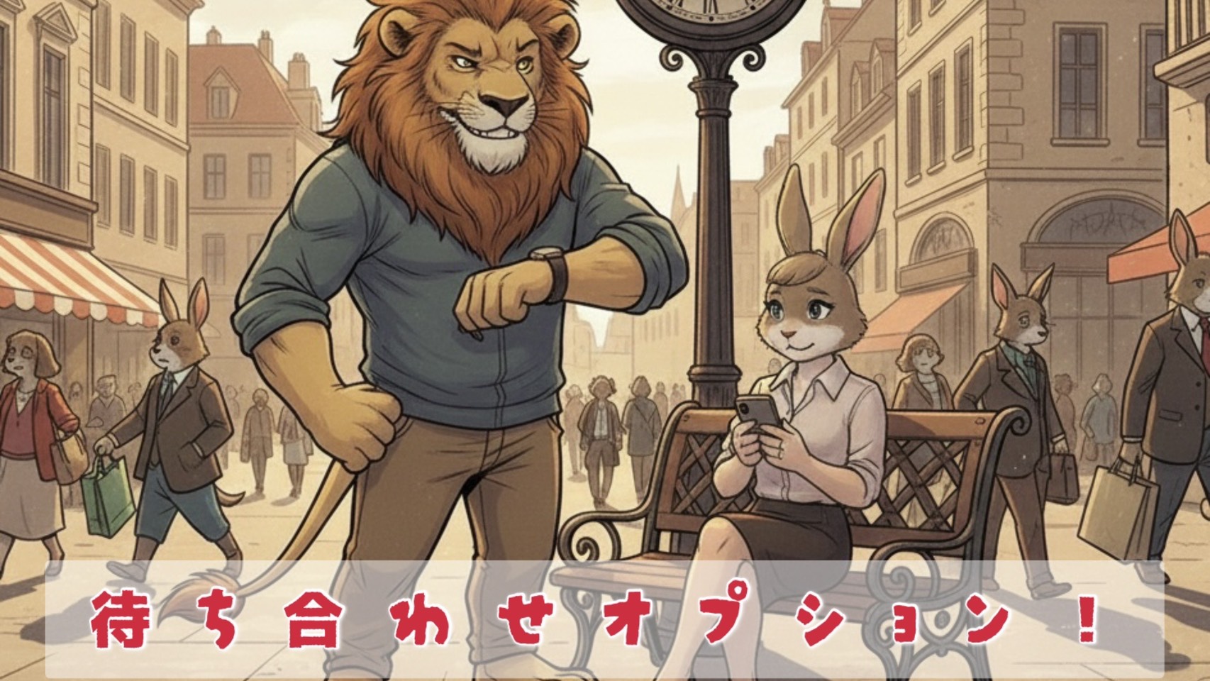 【マ】待ち合わせオプション！「大胆さ」を最大限に引き出す待ち合わせイベント